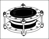 EXPANSION JOINT-twin With PVC Unions-07,Rubber Molded Parts